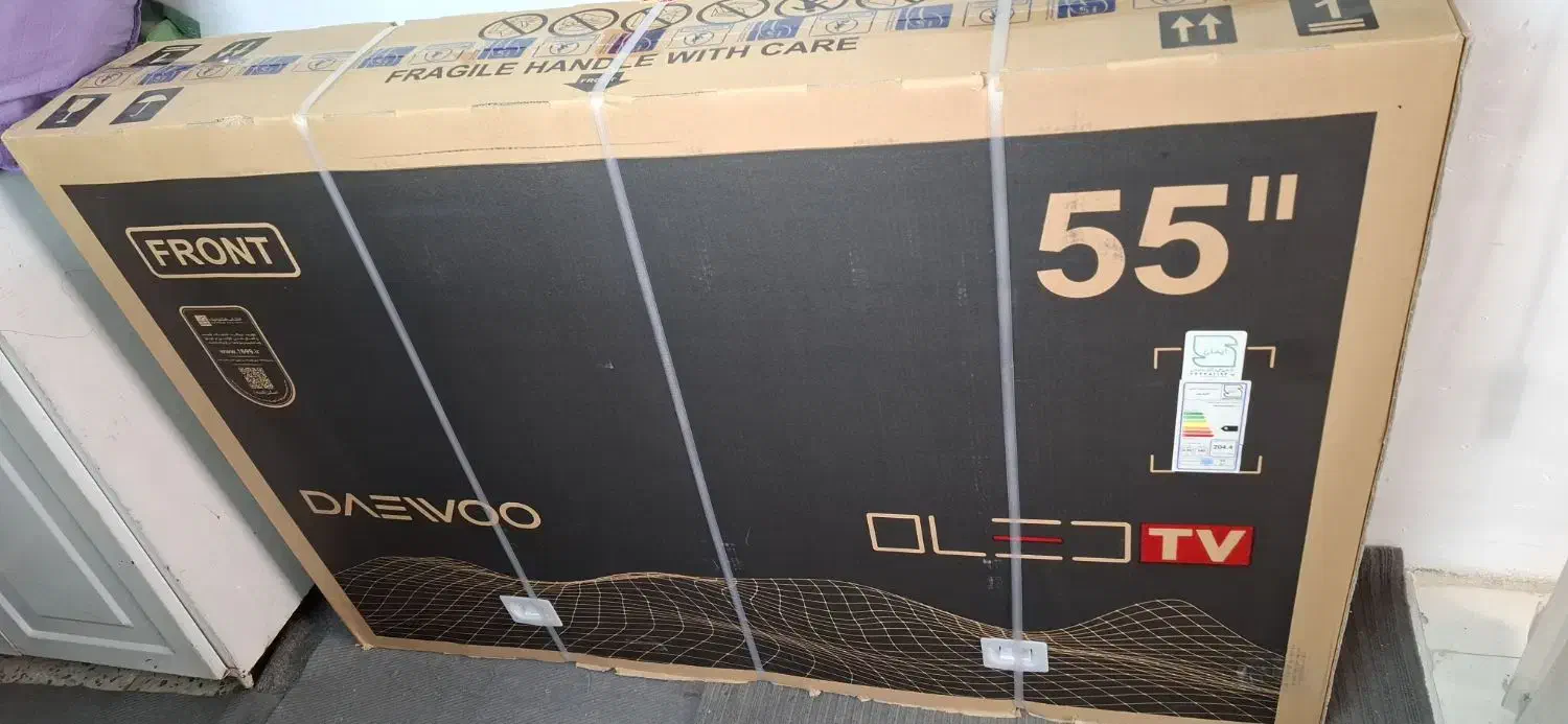 تلویزیون ۵۵ اینچ اولد دوو کاملا نو|تلویزیون و پروژکتور|اراک, |دیوار