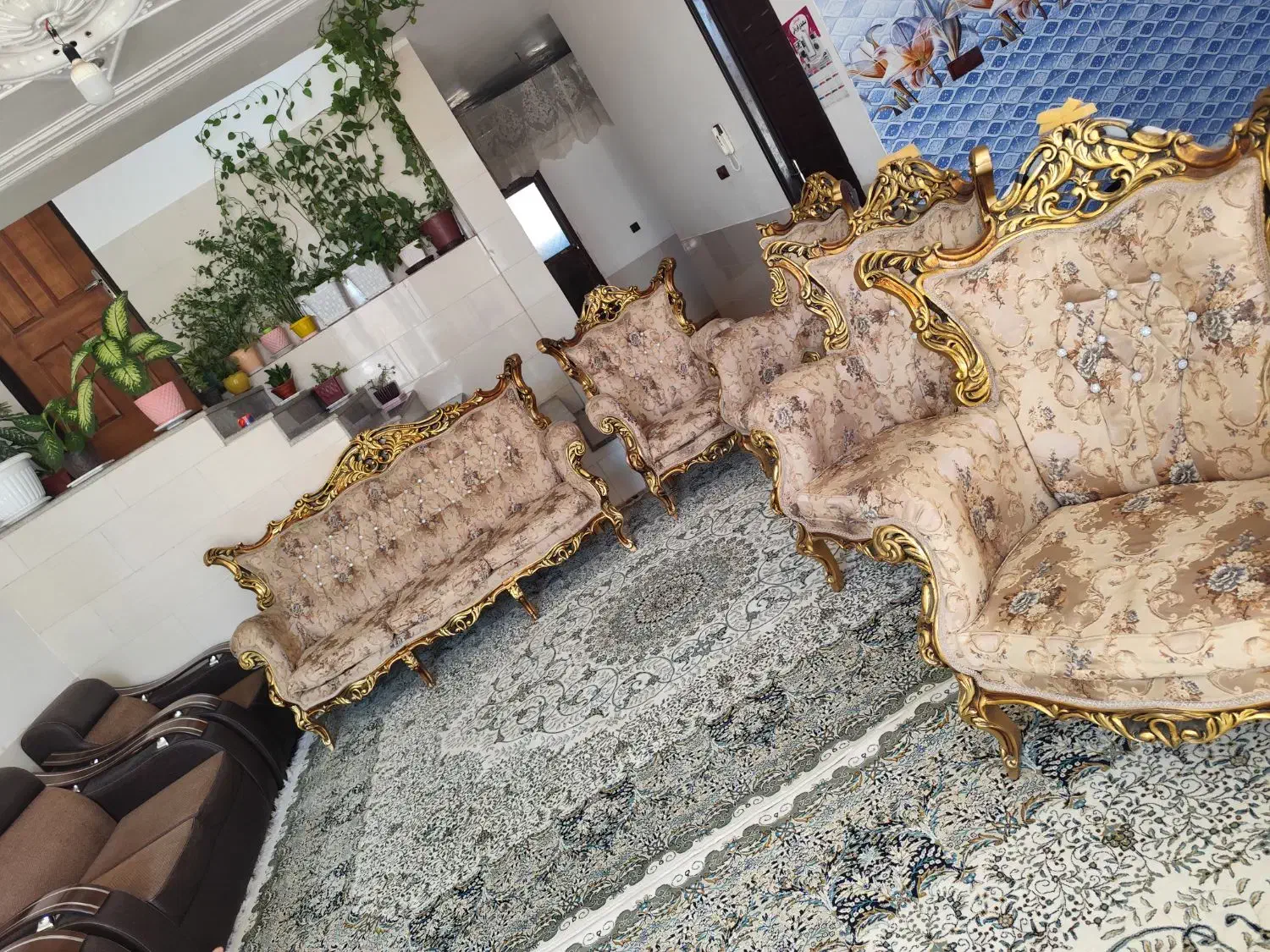 دو مدل مبل 7نفره|مبلمان خانگی و میز عسلی|شیراز, شهرک مطهری|دیوار