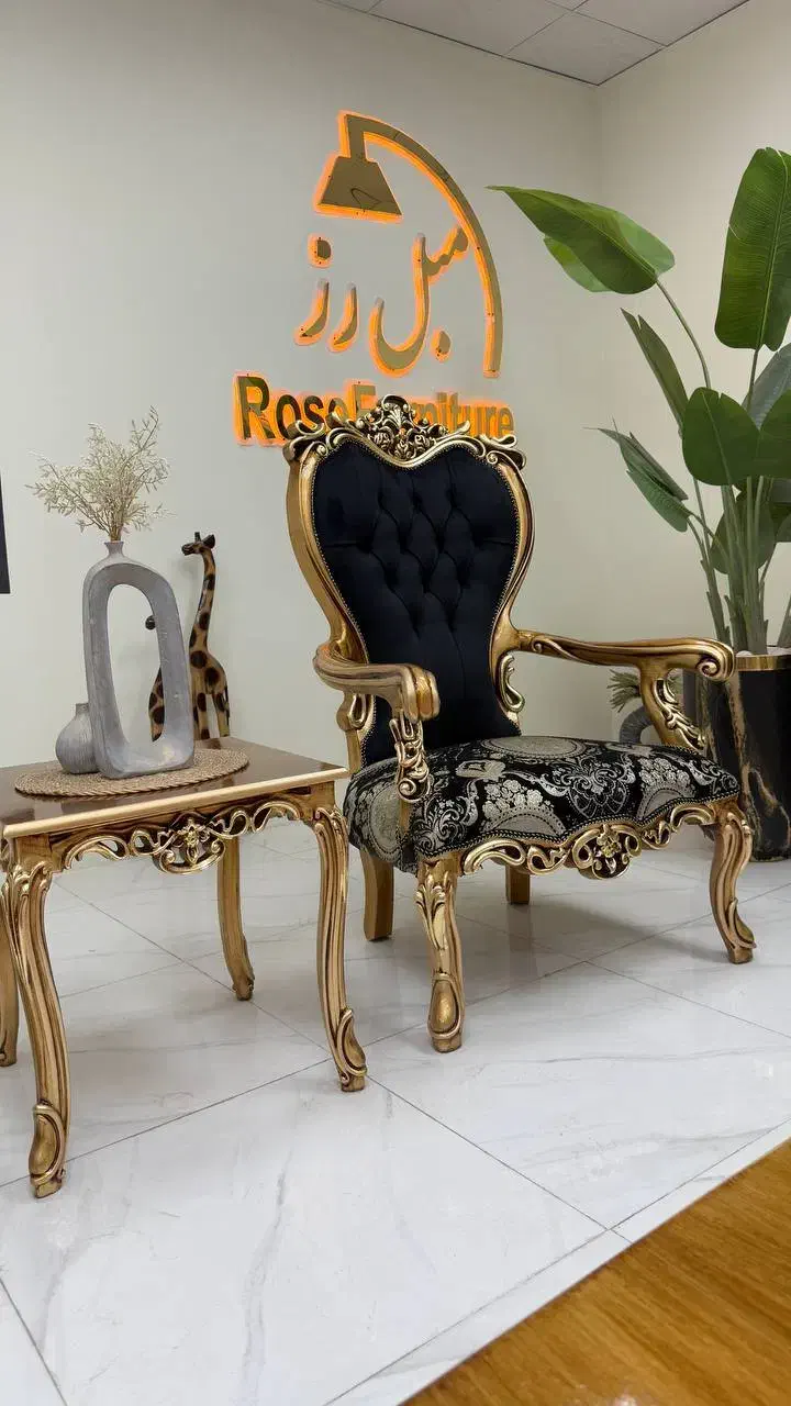 مبل استیل سلطنتی ۷ نفره|مبلمان خانگی و میز عسلی|دهدشت, |دیوار