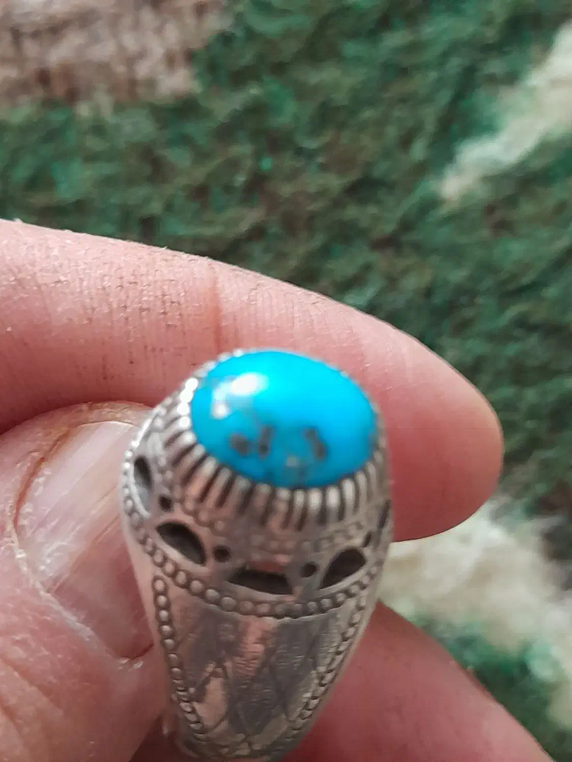 انگشتر فیروزه،نیشابور،۱۶ گرمو ۷۰|جواهرات|تهران, هفده شهریور|دیوار