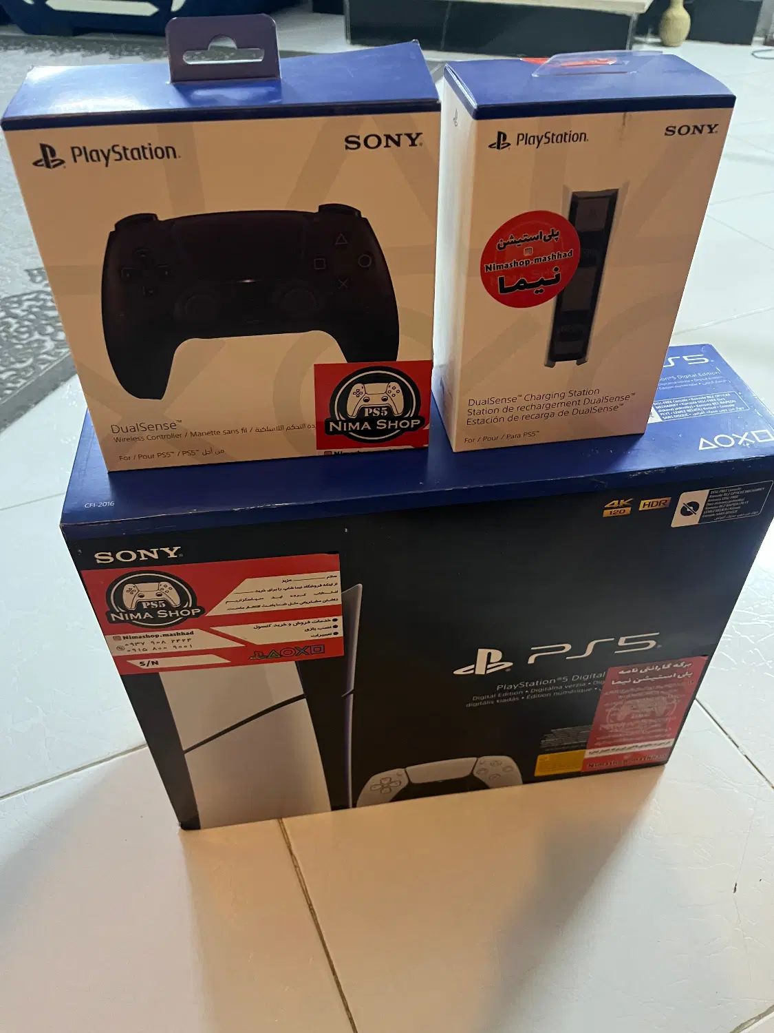 Ps5 slim|کنسول، بازی ویدئویی و آنلاین|مشهد, استاد یوسفی (شهرک غرب)|دیوار