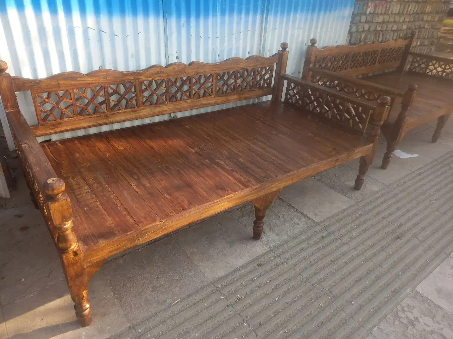 تخت سنتی ۲۰۰ / ۱۰۰|مبلمان خانگی و میز عسلی|تهران, دولتخواه شمالی|دیوار