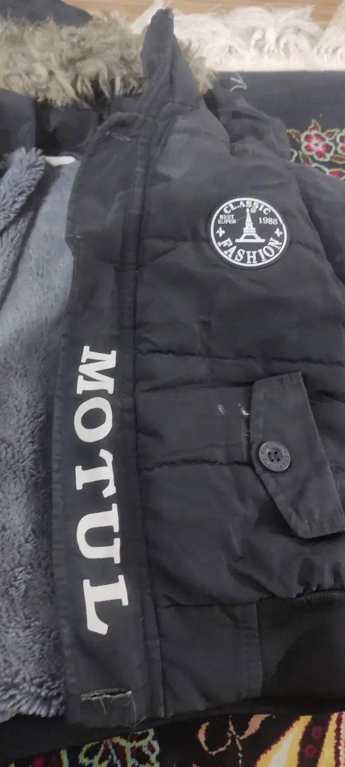 کاپشن خارجی جنس ضخیم|کفش و لباس بچه|خرمآباد, |دیوار