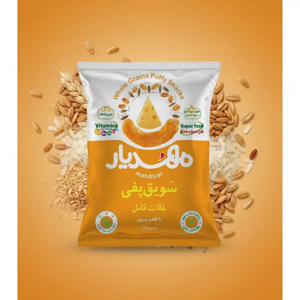 فروش ویژه پفک های سالم و طبیعی مهدیار|خوردنی و آشامیدنی|قم, حاج زینل|دیوار