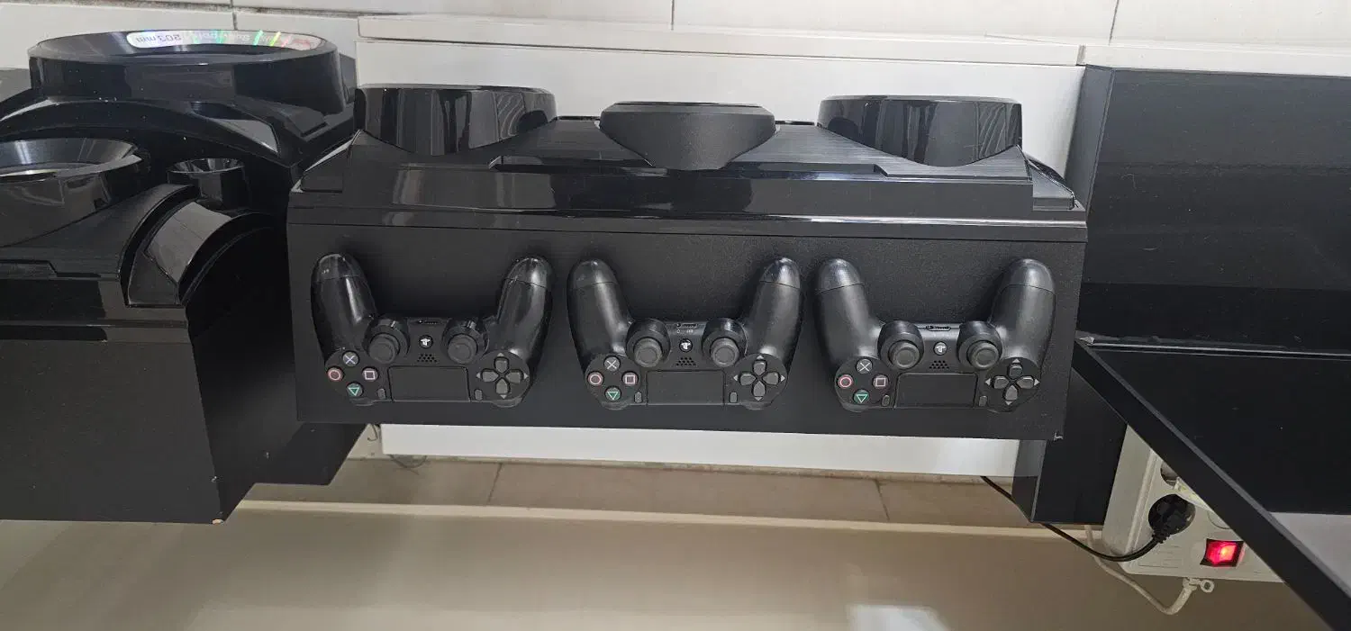 ۳ عدسته یps4 پی اس۴ اورجینال به همراه پایه شارژر|کنسول، بازی ویدئویی و آنلاین|ری, شهادت|دیوار