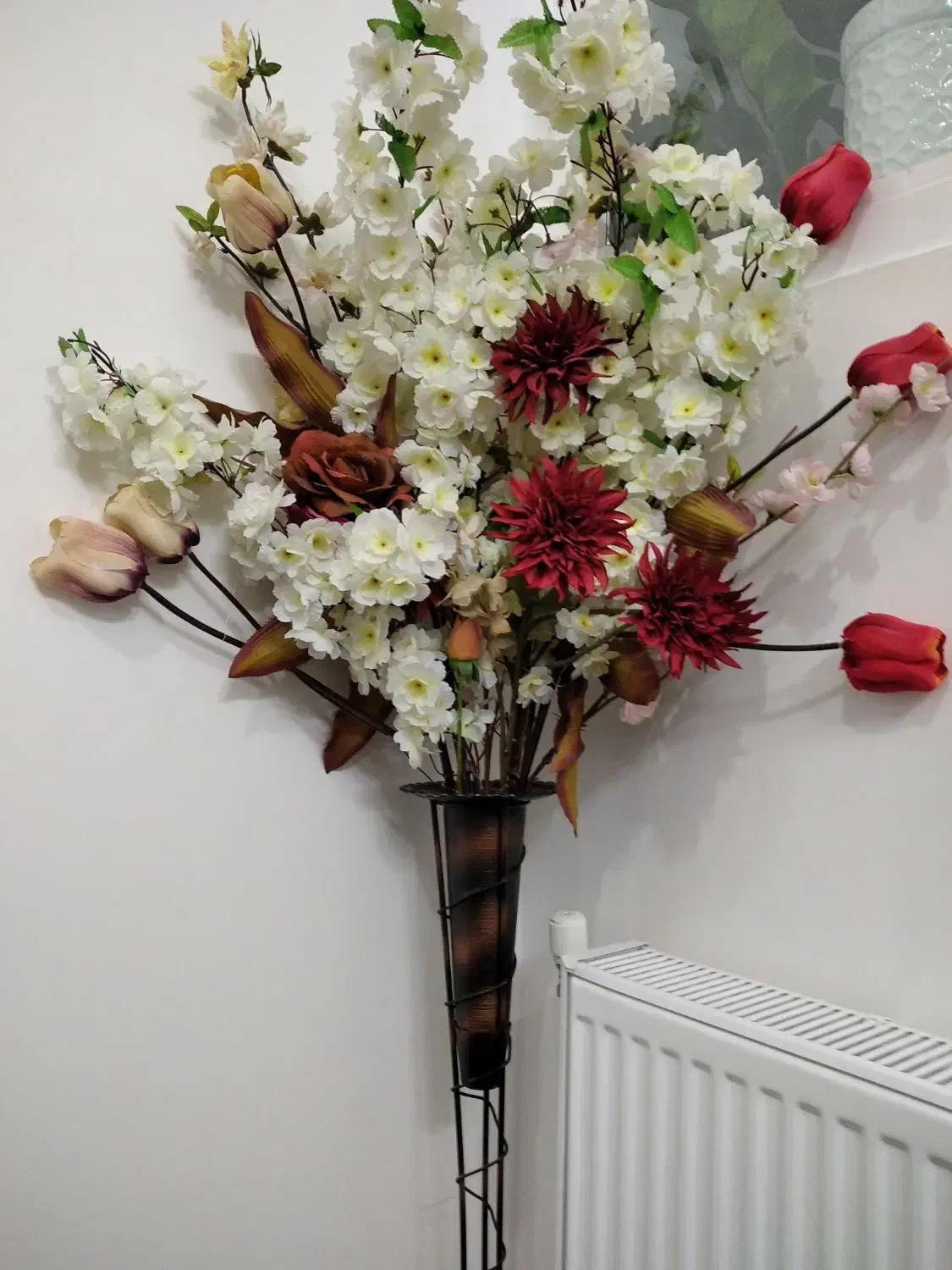 گلدان|گل مصنوعی|شاهرود, |دیوار