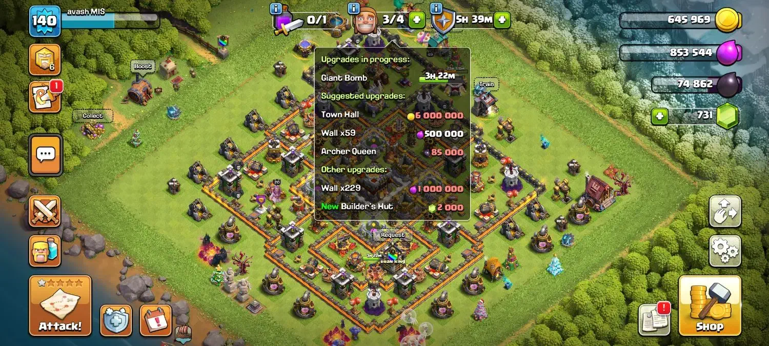 اکانت کلش|کنسول، بازی ویدئویی و آنلاین|کرج, فاز ۳ گوهردشت|دیوار