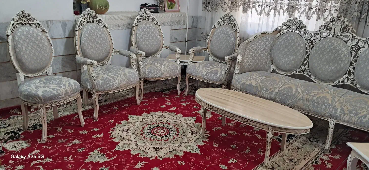 مبل سلطنتی|مبلمان خانگی و میز عسلی|گلپایگان, |دیوار