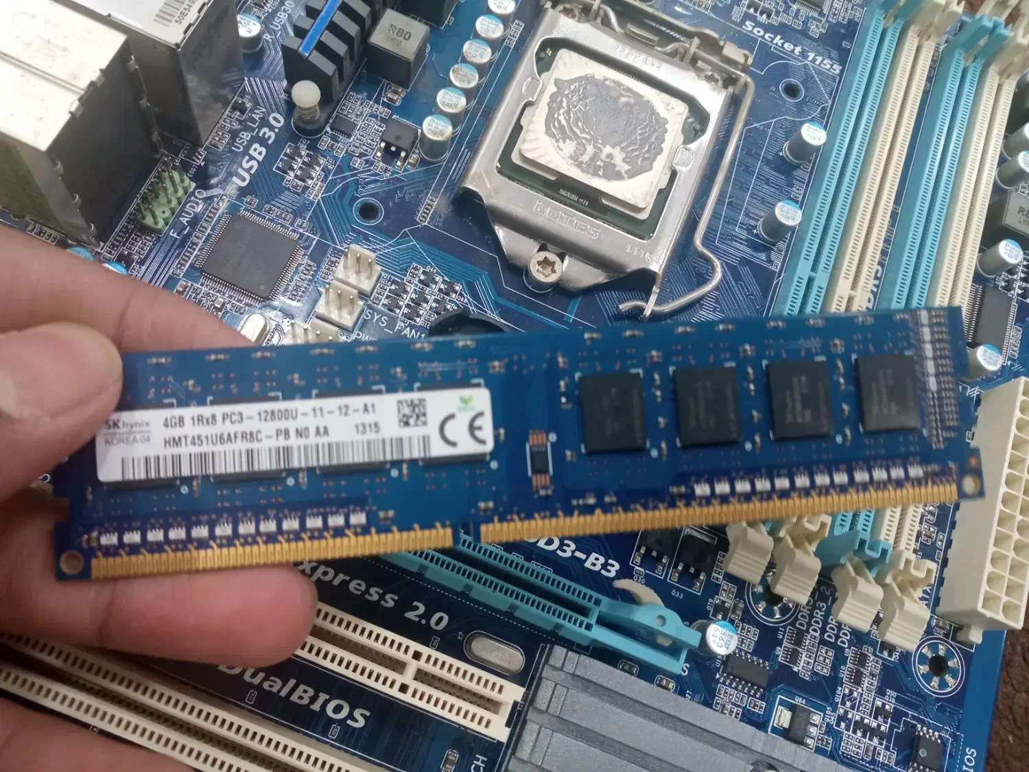 رم و مادربرد و سیپیو ddr3|قطعات و لوازم جانبی رایانه|خرمشهر, |دیوار