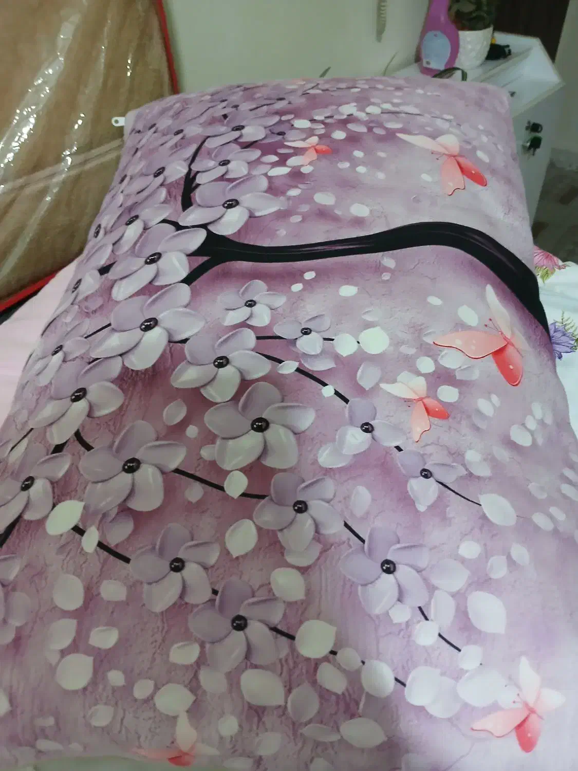 بالش از جنش مخمل|رختخواب، بالش، پتو|تبریز, |دیوار