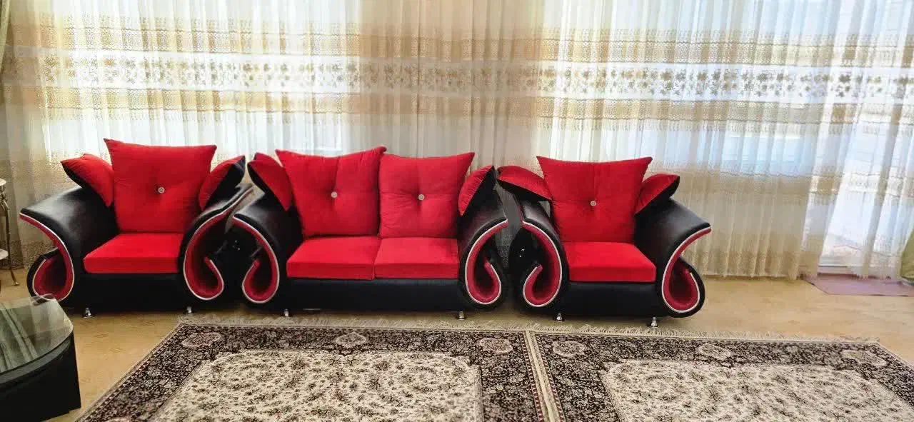 مبل هفت نفره در حد نو|مبلمان خانگی و میز عسلی|مرند, |دیوار