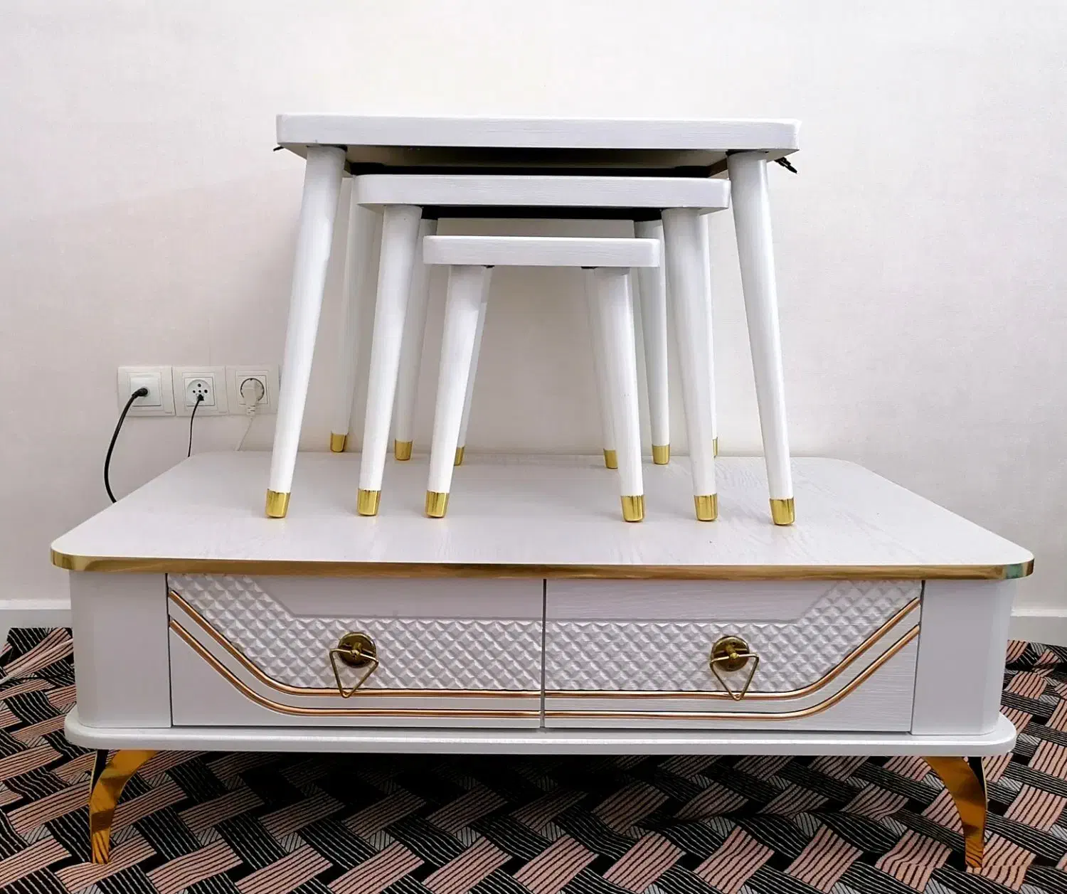 ست کنسول ومیزتلوزیون وجلومبلی|بوفه، ویترین، کنسول|اسلام‌شهر, شهرک توحید|دیوار