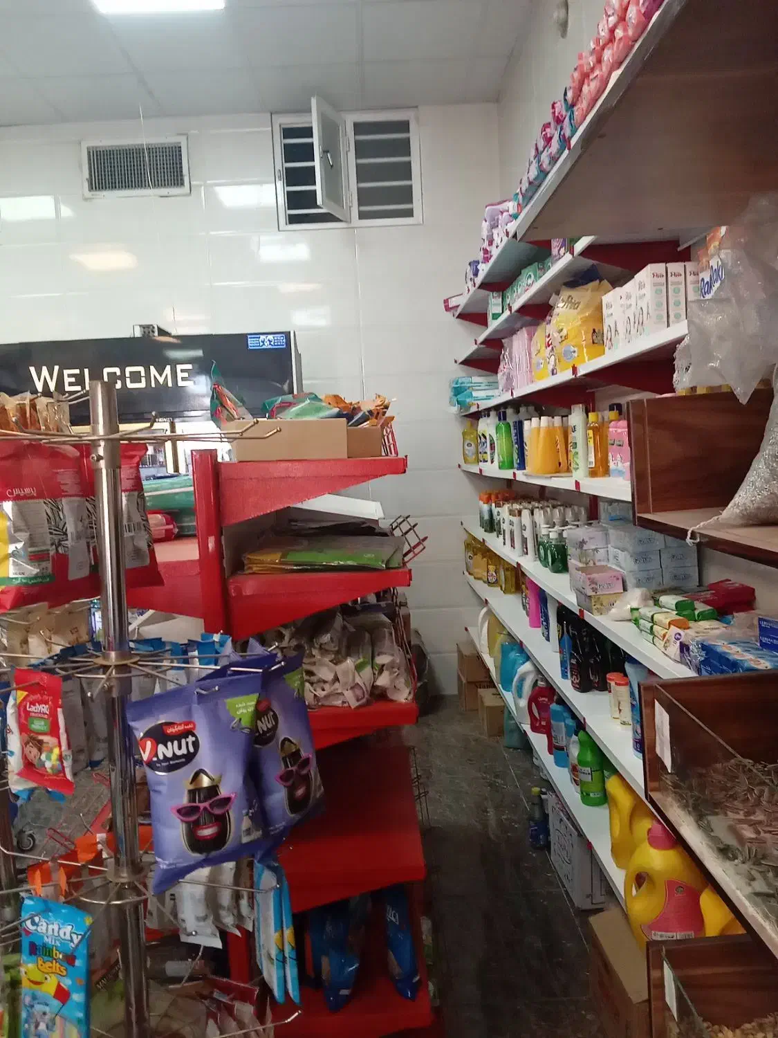 قفسه استند دخل تابلو ترازو پاچال|فروشگاه و مغازه|یزد, |دیوار