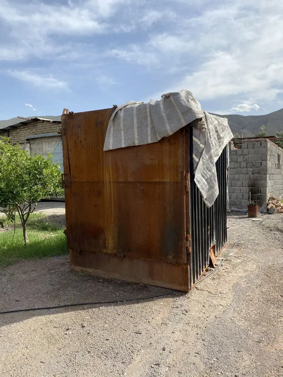 کوره ذغال صنعتی ۲تنی|ماشینآلات صنعتی|لوشان, |دیوار