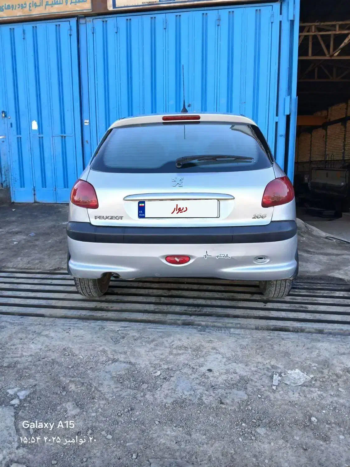 206 مدل 84|خودرو سواری و وانت|خرم‌آباد, |دیوار