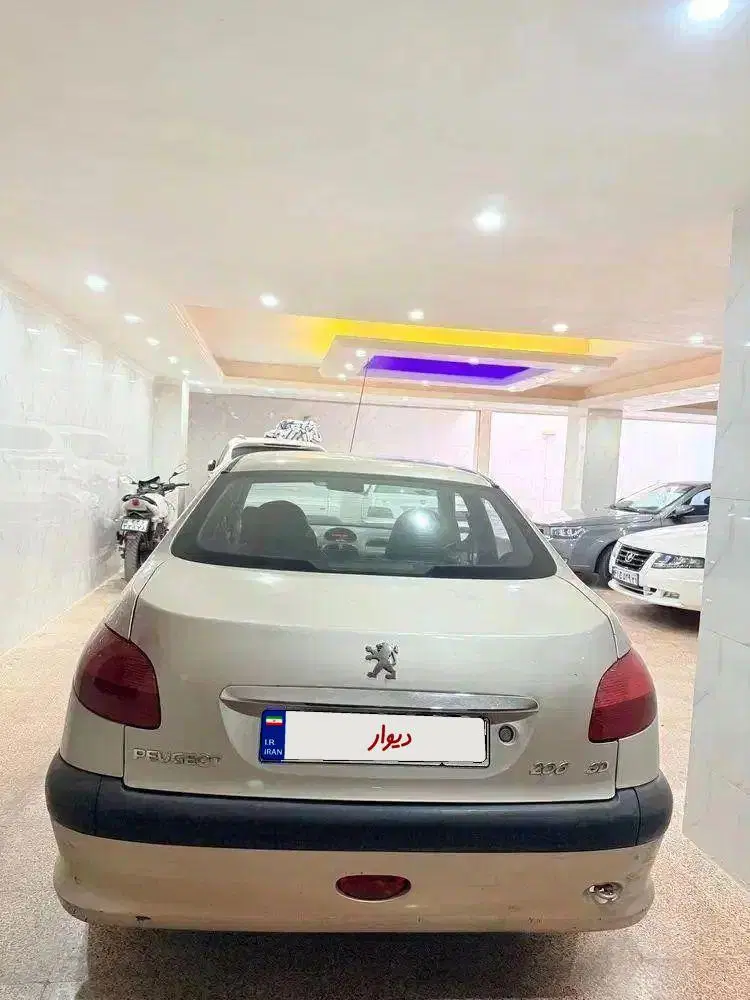 206 sd  مدل 1388 V8|خودرو سواری و وانت|گلستان (تهران), |دیوار