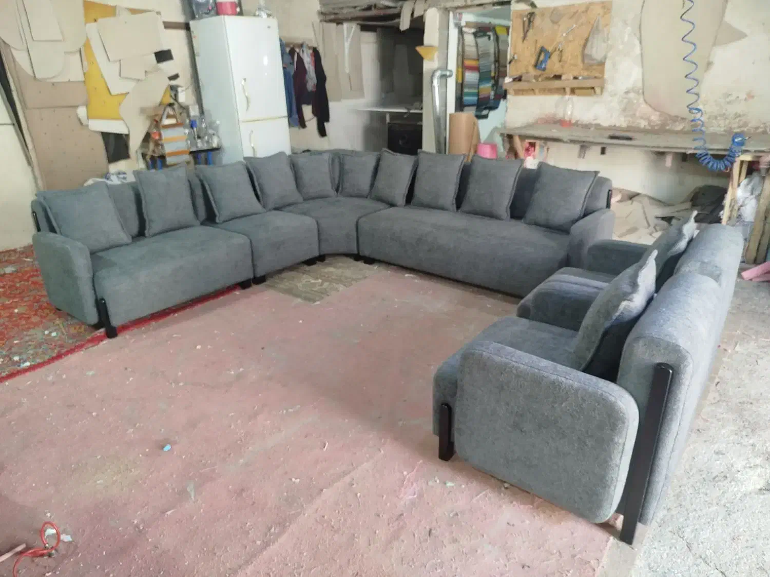 مبل راحتی بدون واسطه|مبلمان خانگی و میز عسلی|رباط‌کریم, شهرک صنعتی صباشهر|دیوار