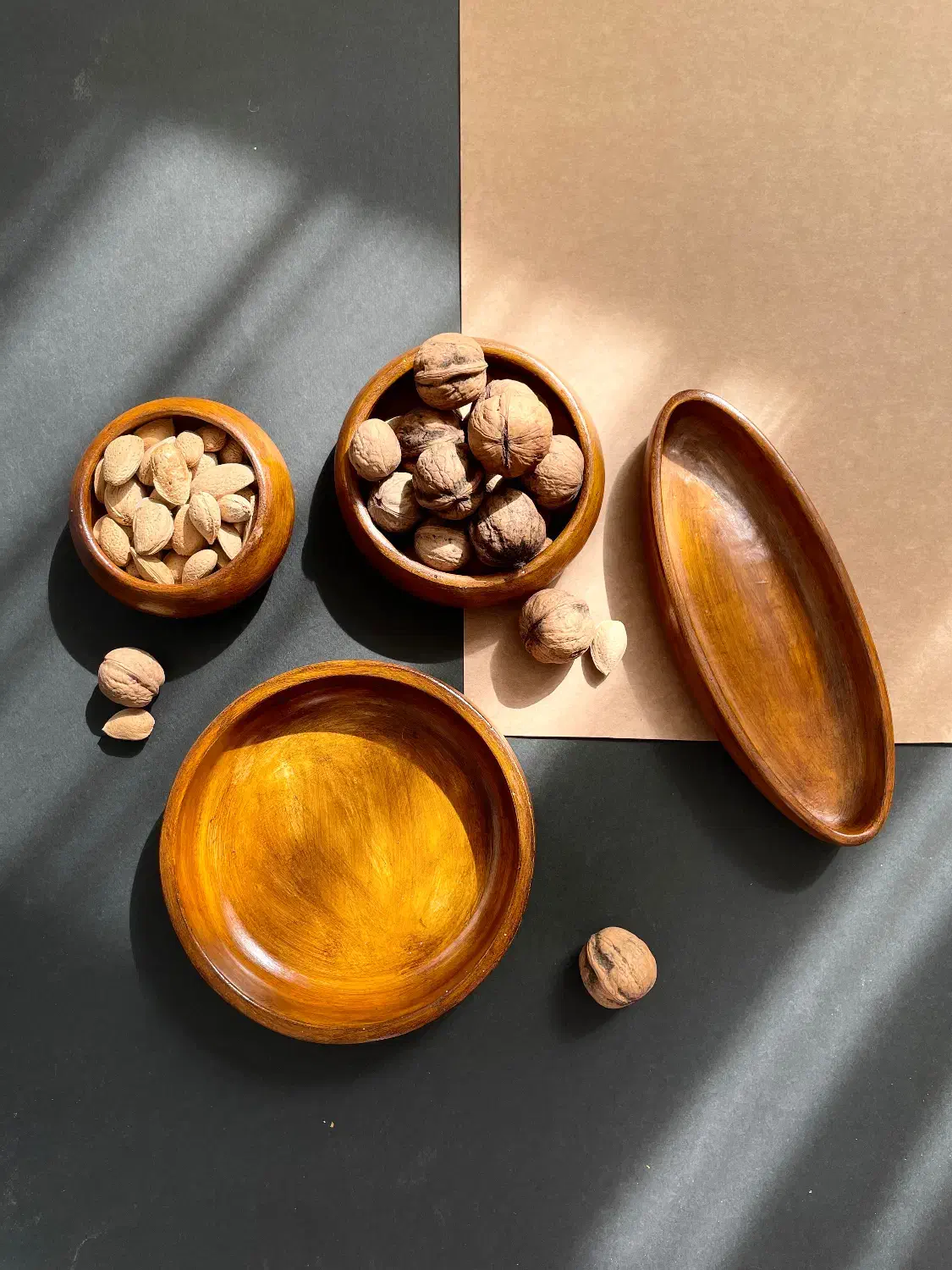 ظروف طرح چوب|ظروف سرو و پذیرایی|قم, هنرستان|دیوار