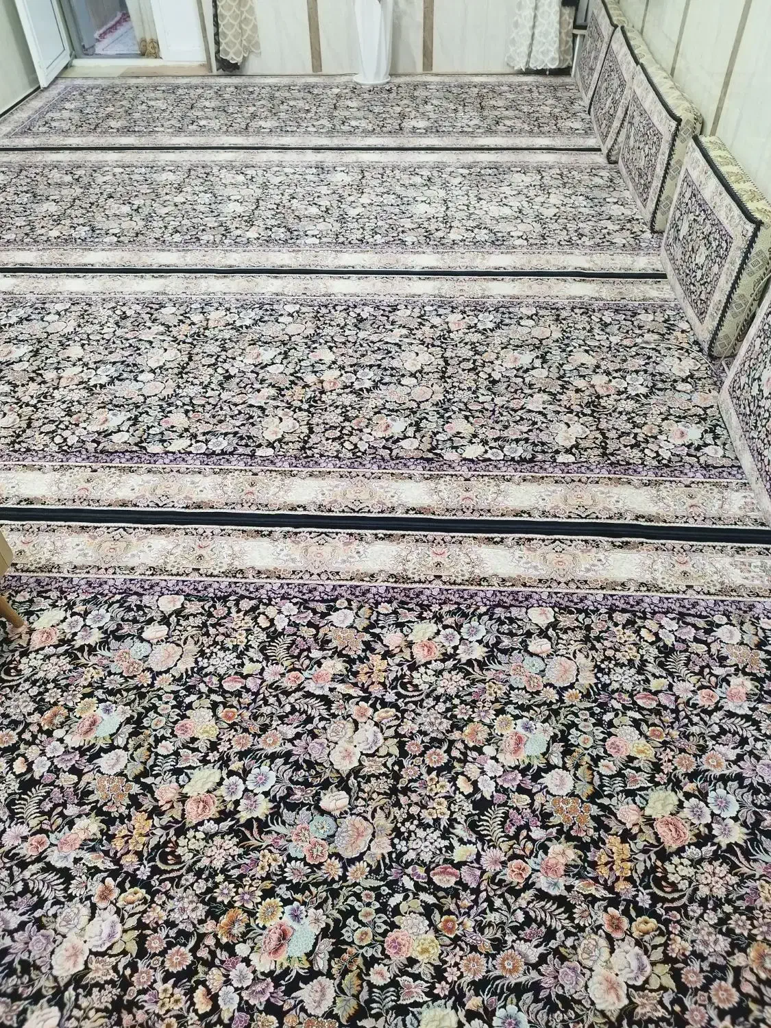 پنج تخته فرش 6متری 4در۱.۵ تراکم 3600|فرش|جوانرود, |دیوار