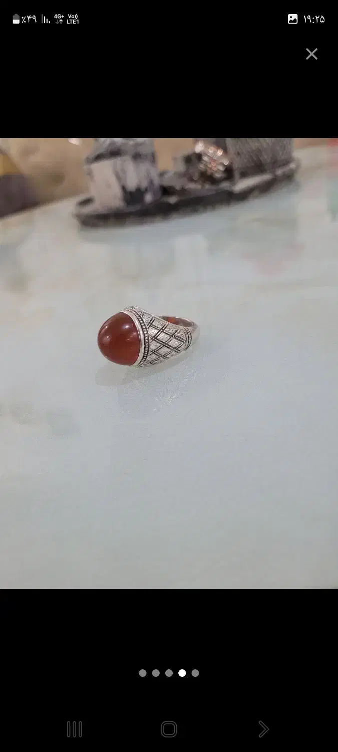 عتیقه انگشتر عقیق یمن مهندس ابراهیمی|کلکسیون اشیاء عتیقه|کرمانشاه, |دیوار