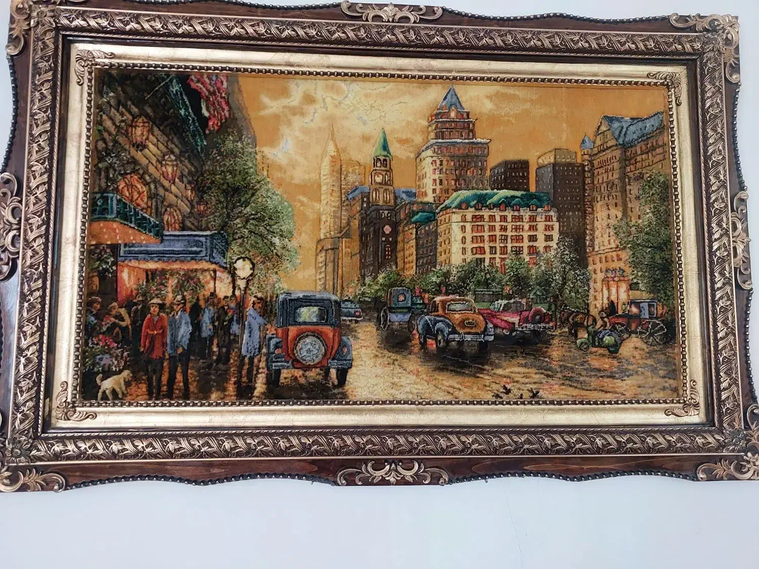 فروش تابلو فرش دستبافت تبریز|تابلو فرش|کرمانشاه, |دیوار