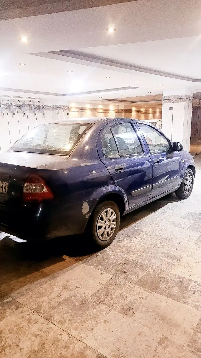 تیبا آبی متالیک مدل آخر ۹۲ با یازده ماه بیمه|خودرو سواری و وانت|فردیس, شهرک ناز|دیوار