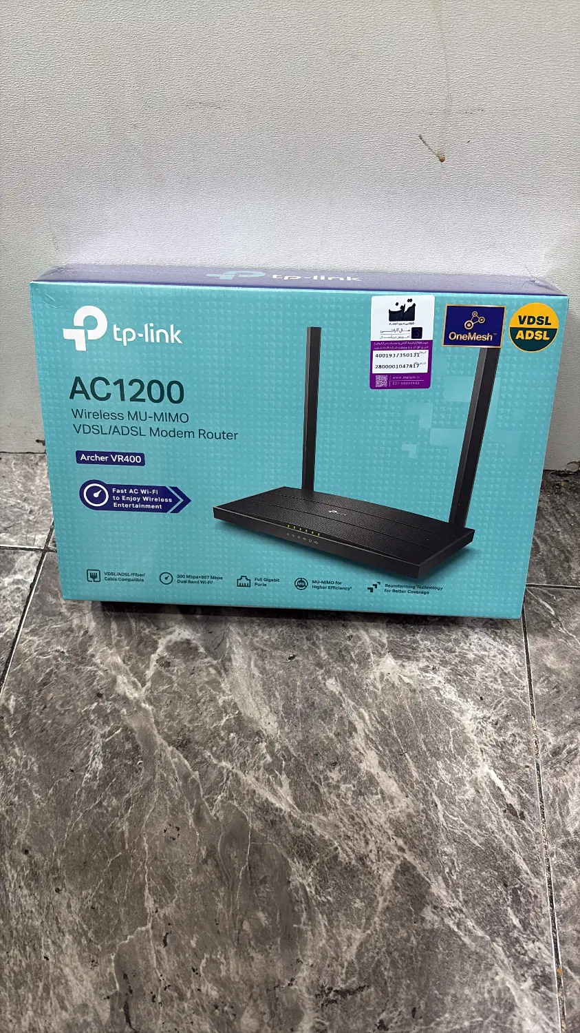 Adsl/vdsl vr400 مودم|مودم و تجهیزات شبکه|تهران, فلسطین (میدان انقلاب)|دیوار
