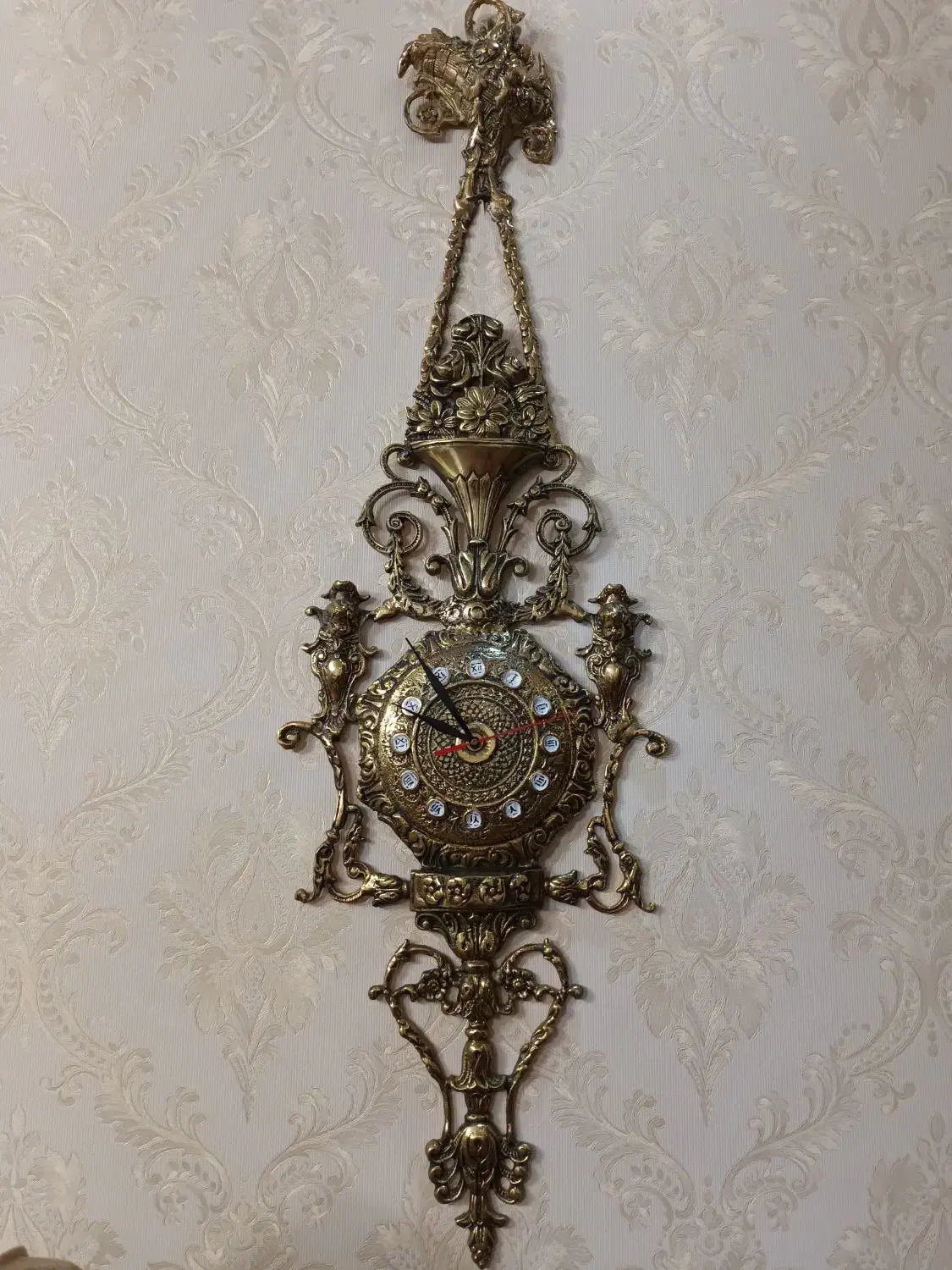 ساعت برنزی|ساعت دیواری و تزئینی|تبریز, |دیوار