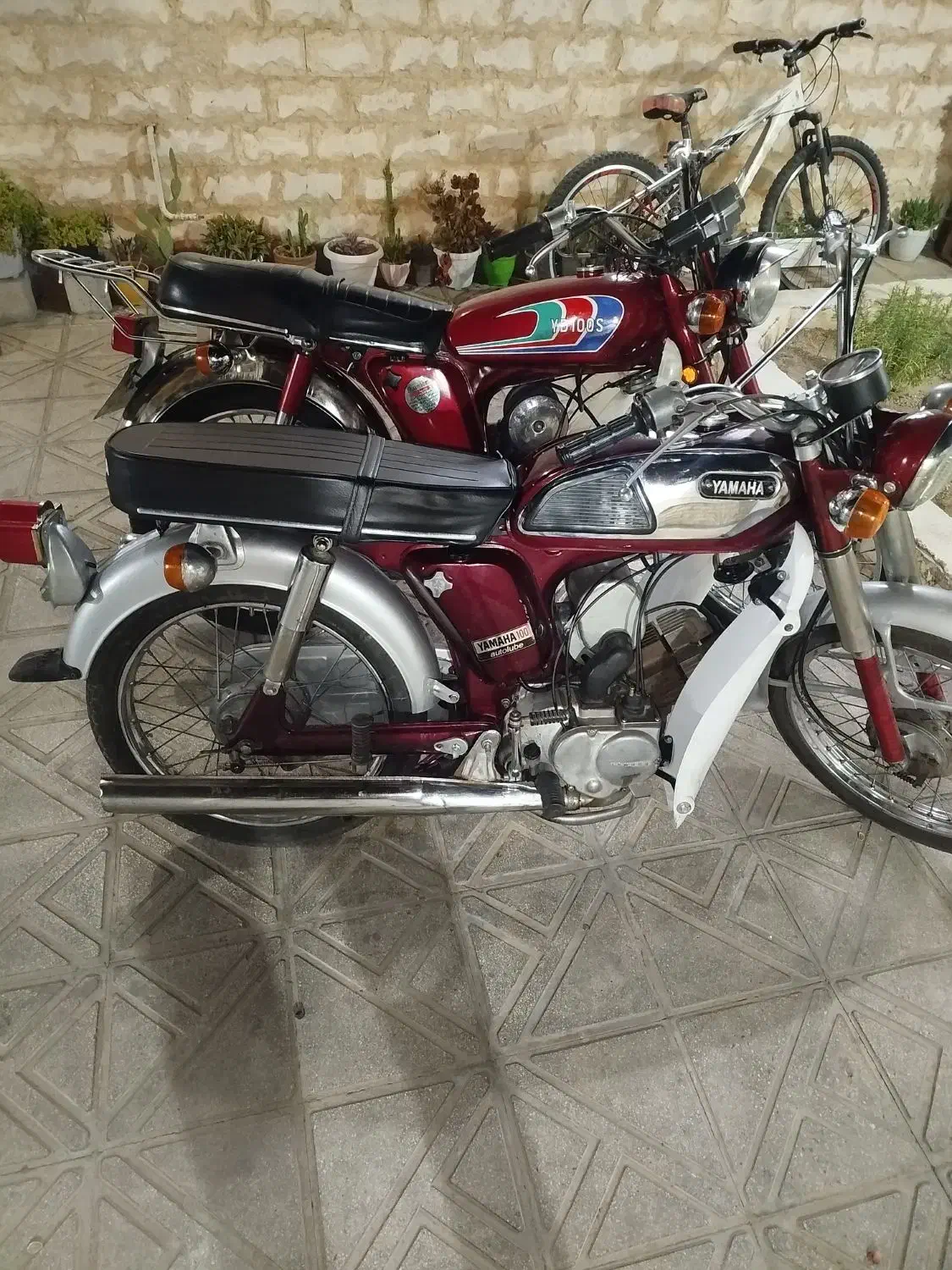 یاماها 100 وایدی و بقل استیل|موتورسیکلت|قزوین, |دیوار