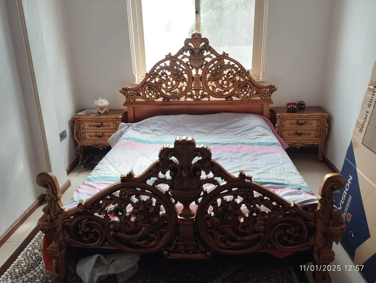 سرویس خواب سلطنتی|تخت و سرویس خواب|رشت, گلسار|دیوار