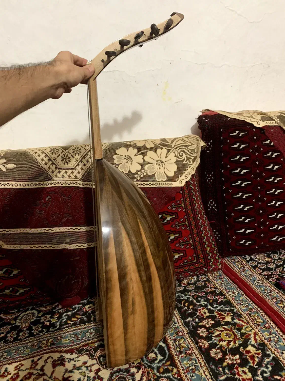 ( ساز عود دستساز ) بربط / بربت / عود|سازهای سنتی|بابلسر, |دیوار