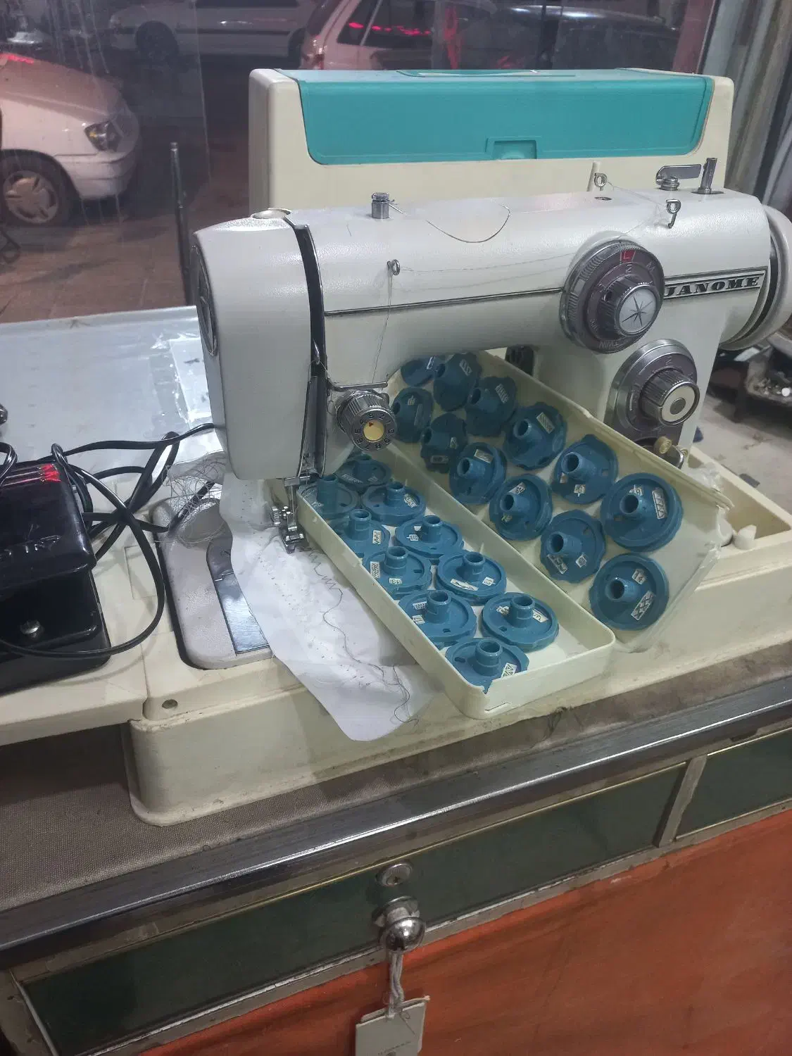 چرخ خیاطی ژاانومه672|چرخ خیاطی و ریسندگی|شیراز, ریاستی|دیوار