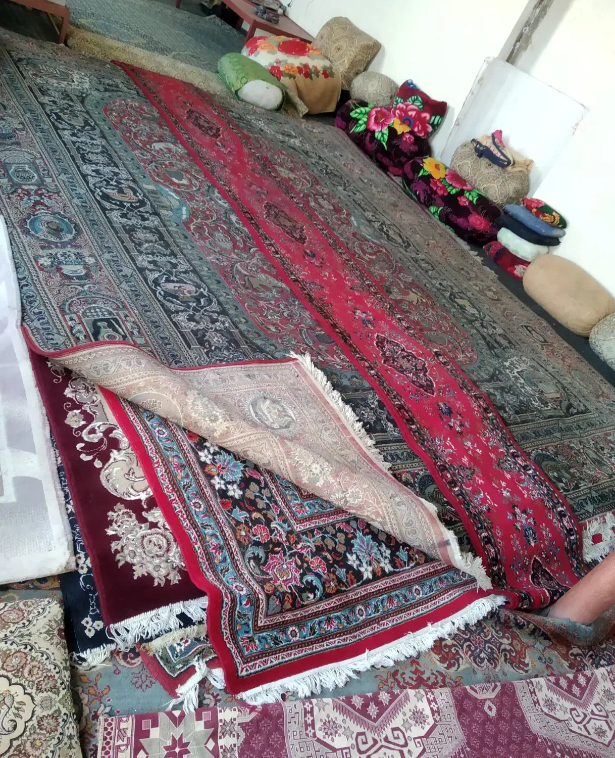 فرش خوش نقش اصیل|فرش|سراوان, |دیوار