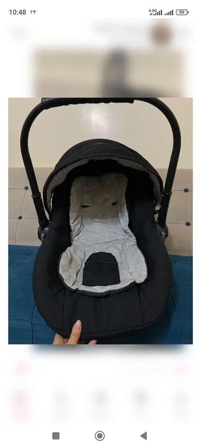 کریر دلیجان ننو نوزاد|کالسکه و لوازم جانبی|زابل, |دیوار