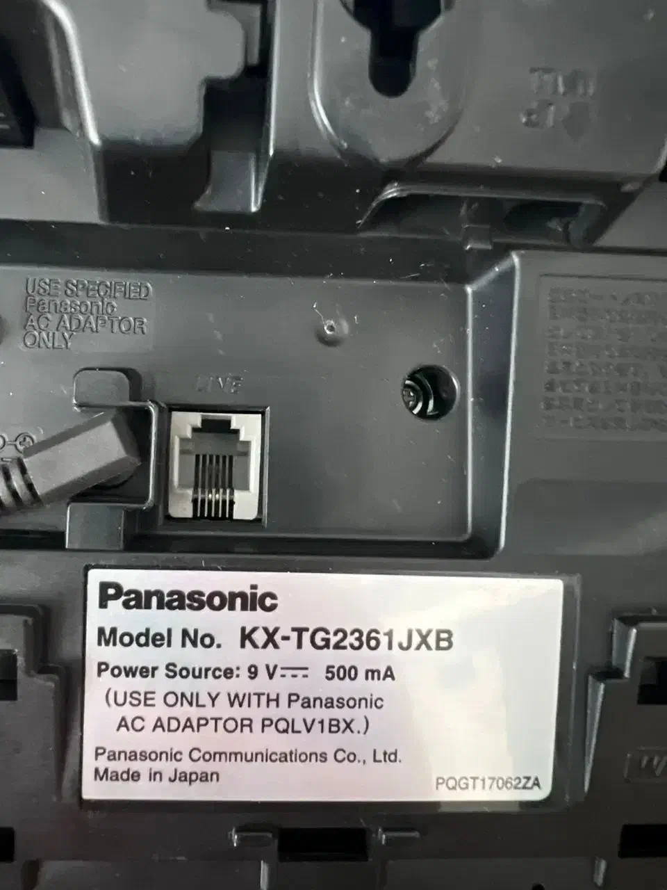 تلفن پاناسونیک / بیسیم / اصل ژاپن|تلفن رومیزی|قزوین, |دیوار