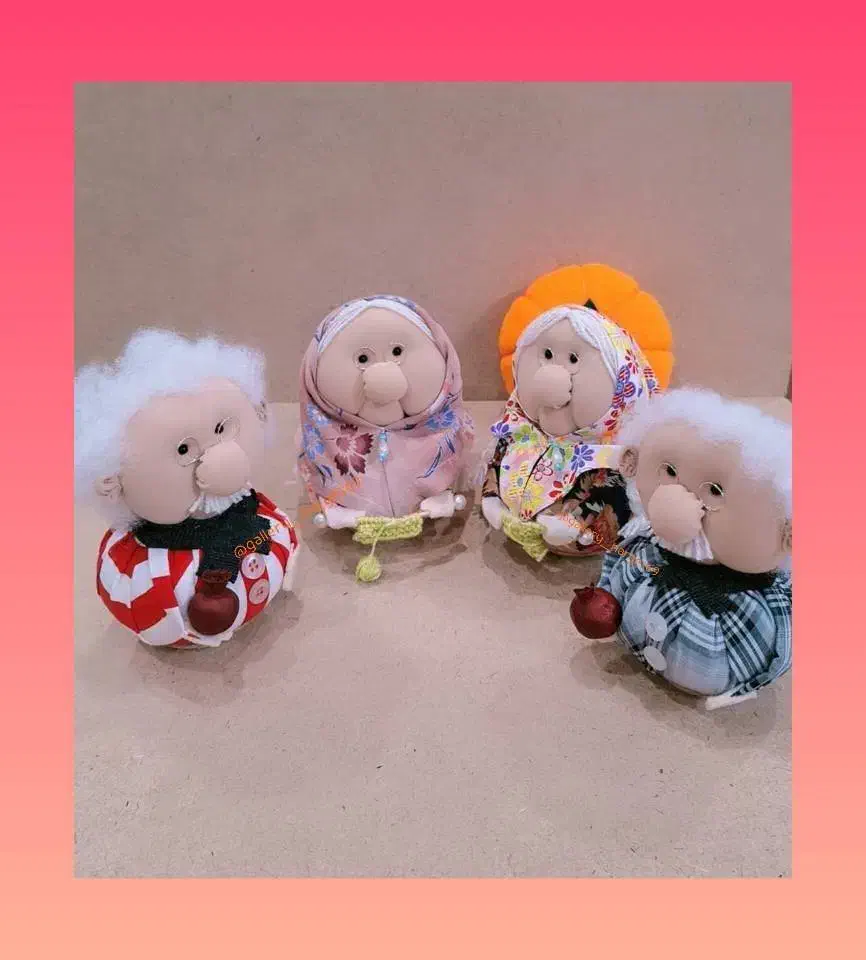 عروسک ننه جون یلدایی|اسباب‌‌بازی|قدس, شهر‌قدس|دیوار