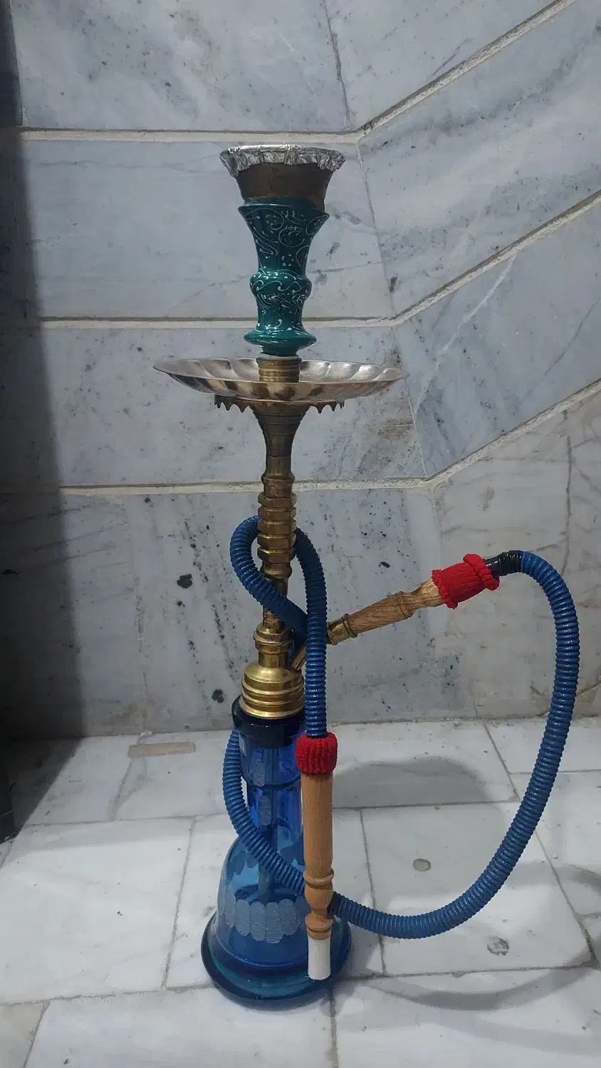 قلیان برنجی|کلکسیون و سرگرمی|ماهدشت, |دیوار