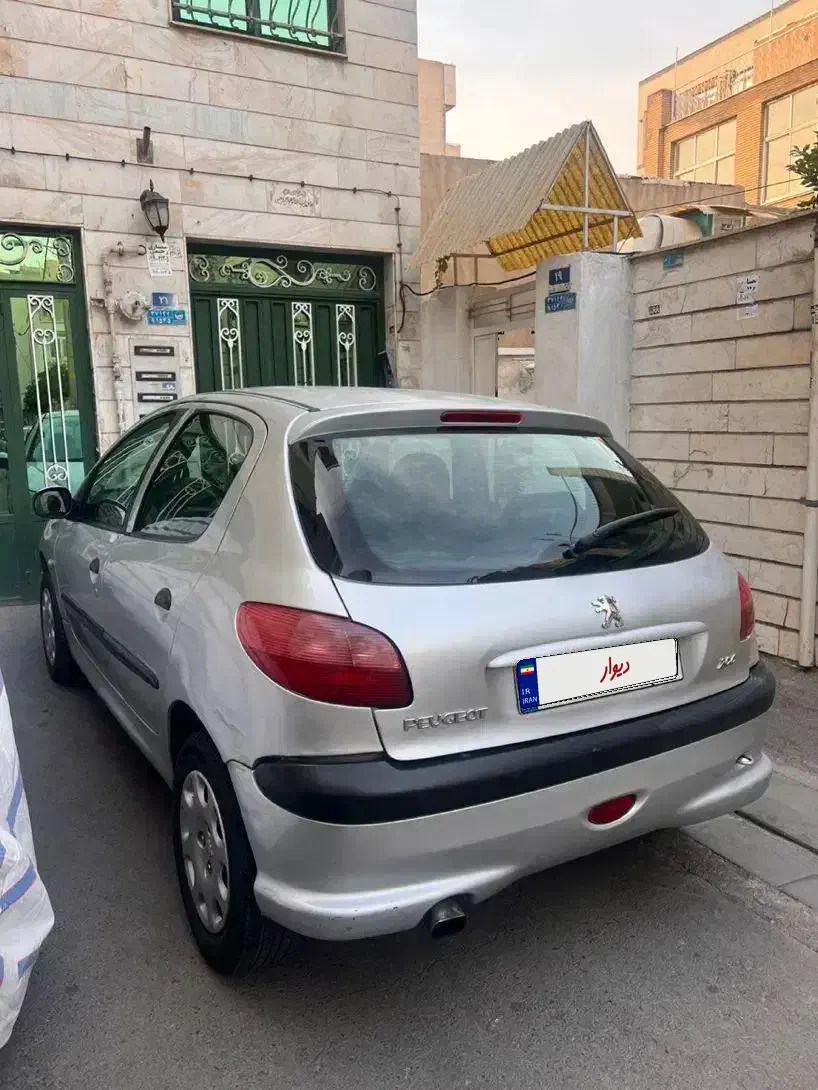 ۲۰۶ تیپ ۲ مدل ۸۳ بی خط و خش تمیز|خودرو سواری و وانت|تهران, دولاب|دیوار