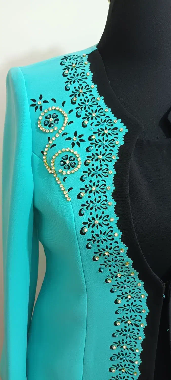 کت سارافون بسیار خوشرنگ و شیک|لباس|فلاورجان, |دیوار