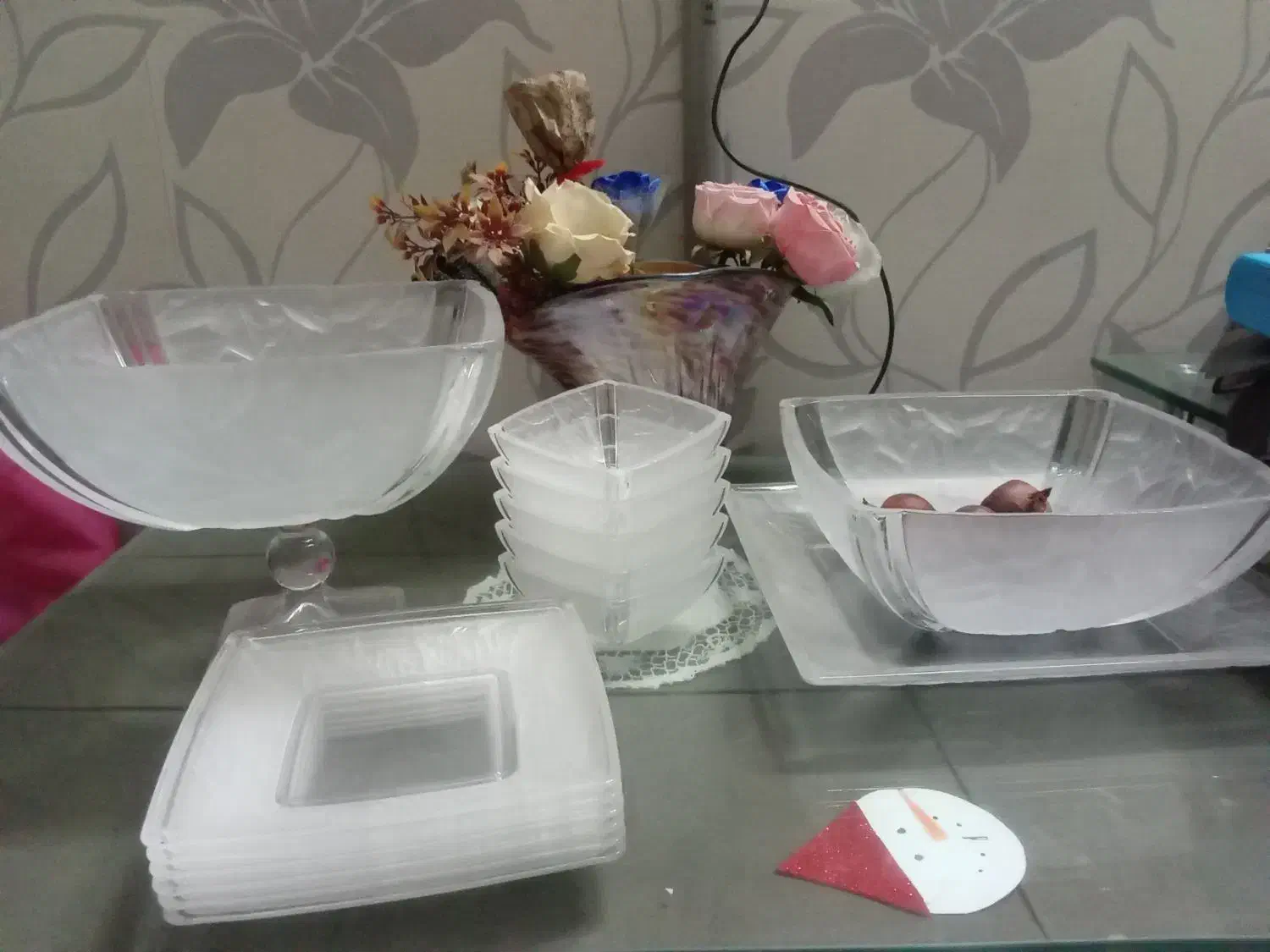 کریستال اصل ژاپن|ظروف سرو و پذیرایی|تهران, هاشم‌آباد|دیوار