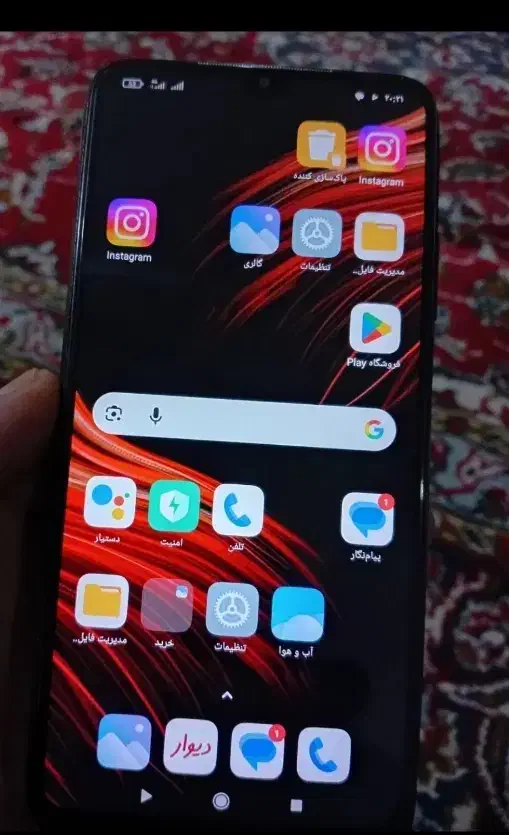 پوکوm3|موبایل|اهواز, کوی مندلی(سه راه خرمشهر)|دیوار