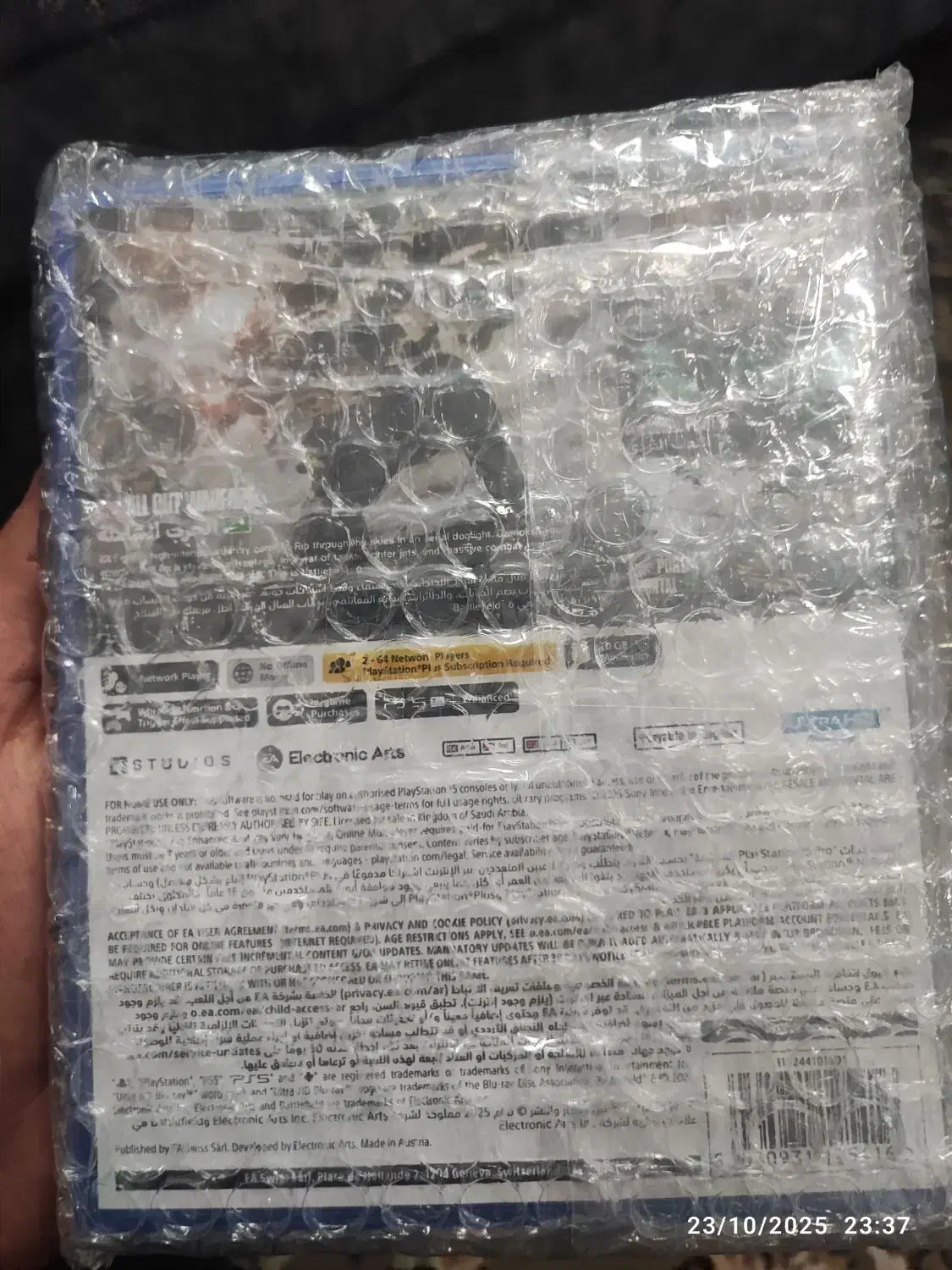 cd Battlefield 6 PlayStation 5|کنسول، بازی ویدئویی و آنلاین|مشهد, حجاب (شهرک غرب)|دیوار