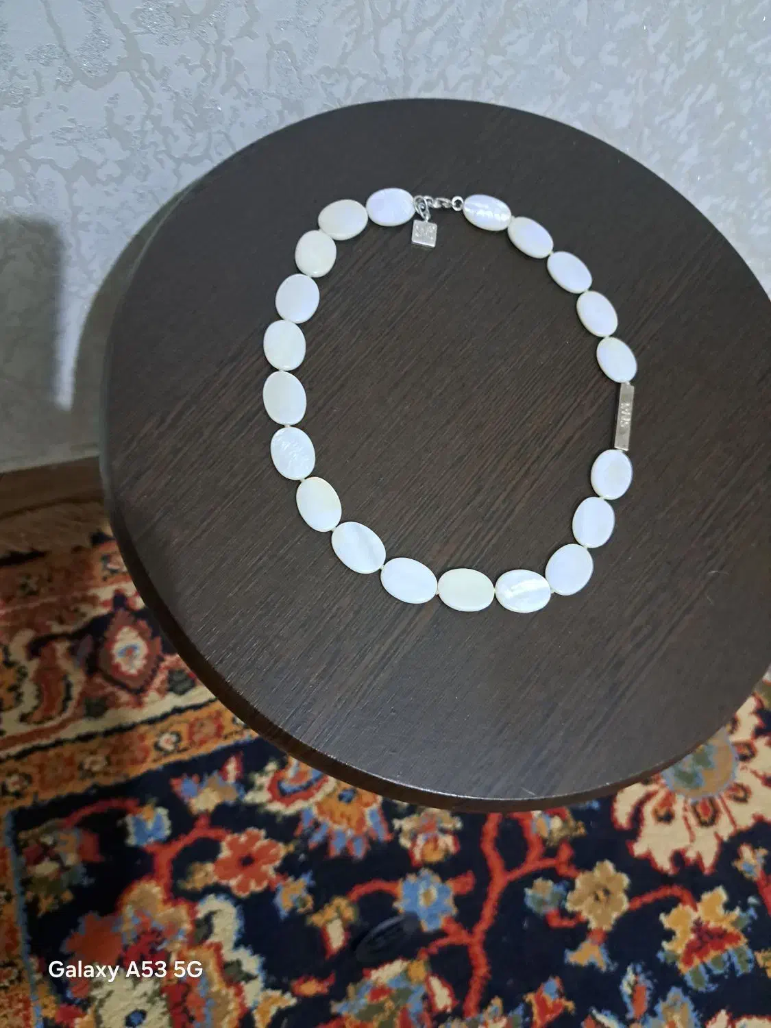 گردنبند سنگ صدف|جواهرات|سنندج, |دیوار