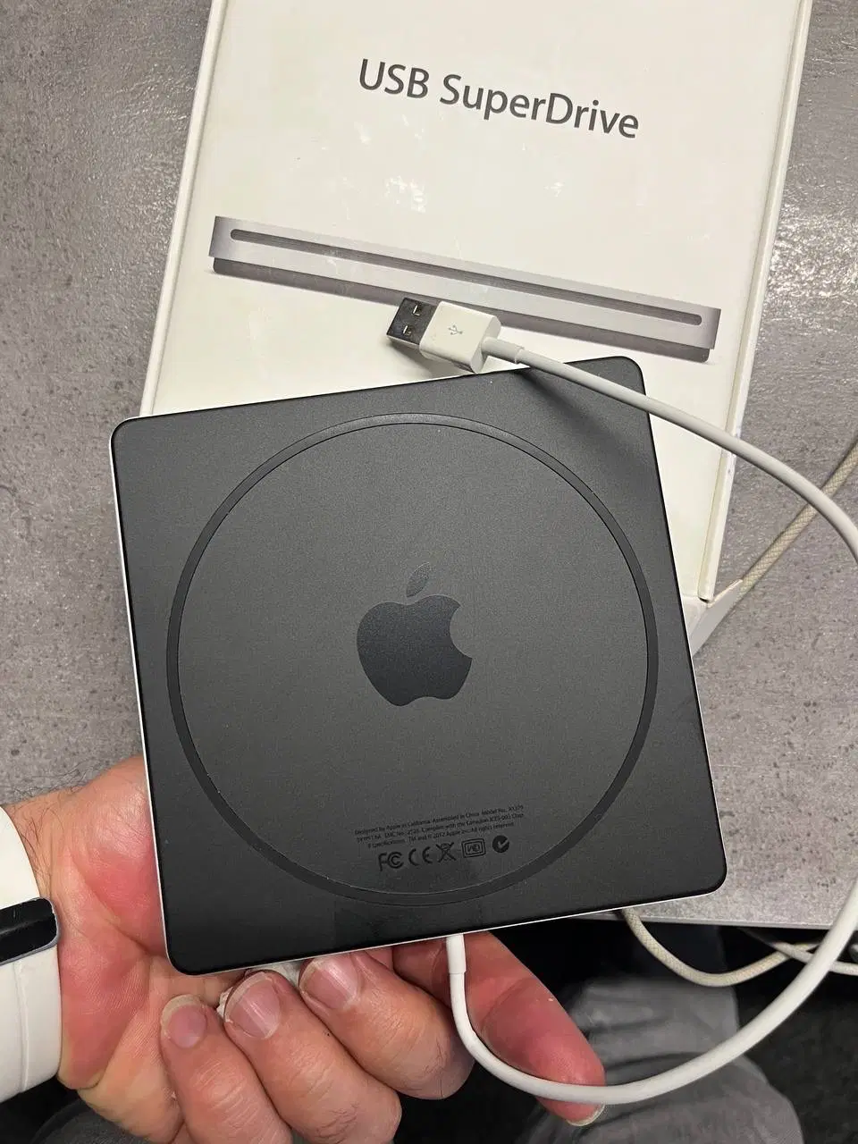 سوپر درایو اپل supper drive apple dvd writer|قطعات و لوازم جانبی رایانه|تهران, سنائی|دیوار