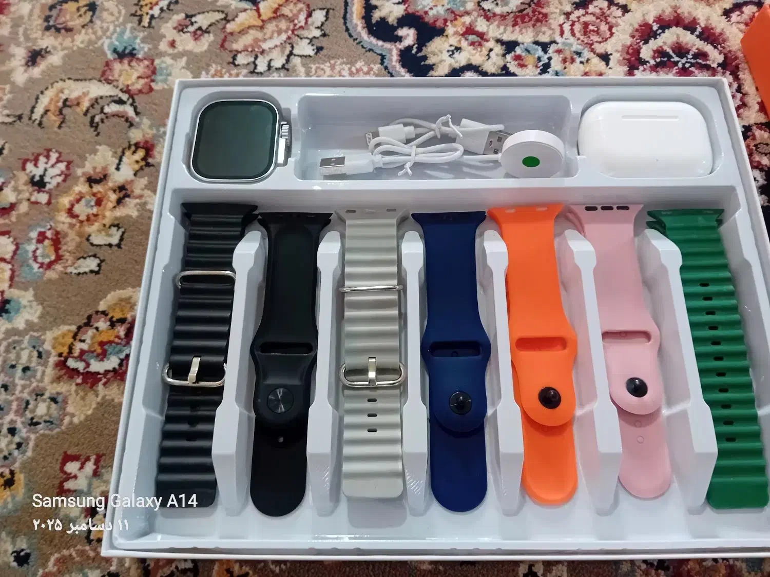 ساعت هوشمند کیکویر مدل kw56 ultra3 همراه با ایرپاد|ساعت|کوهدشت, |دیوار