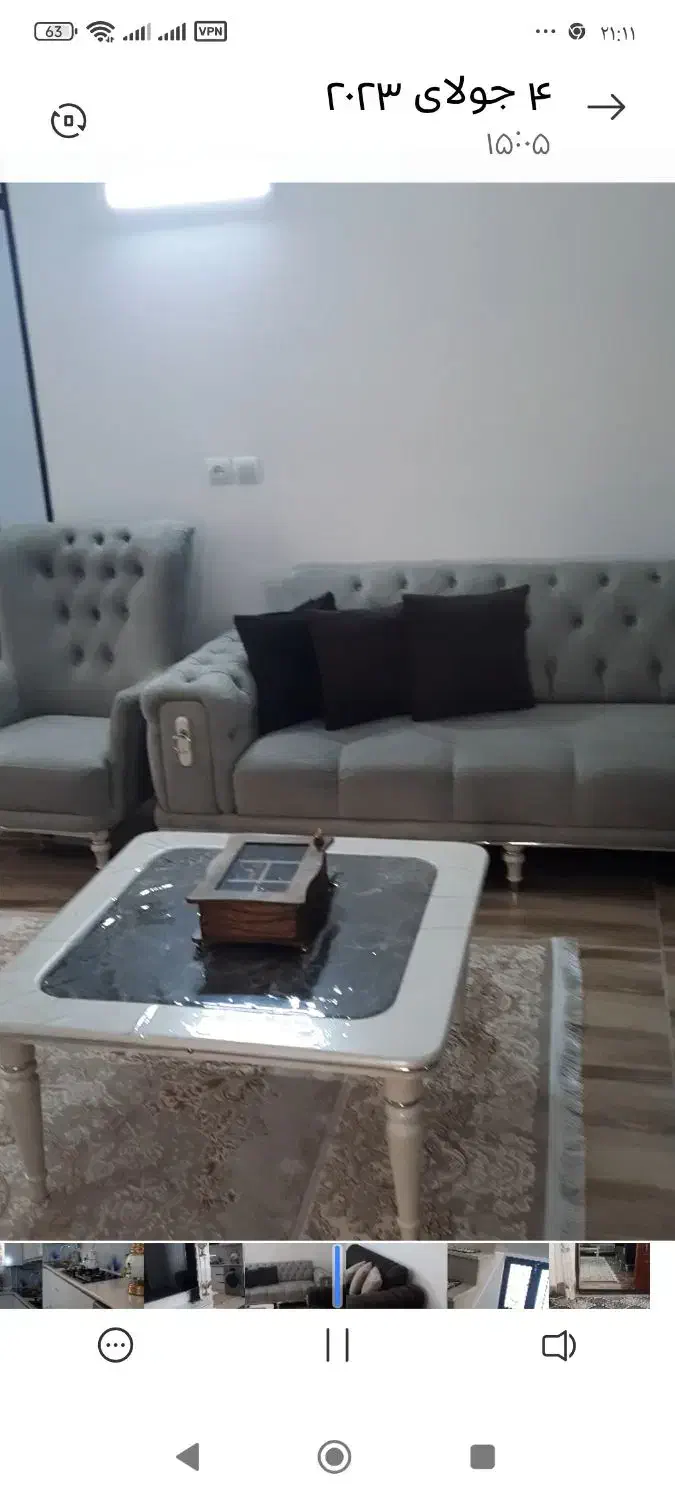 ست مبل راحتی ۸نفره+میزنهارخوری۴نفره|مبلمان خانگی و میز عسلی|مشگین شهر, |دیوار