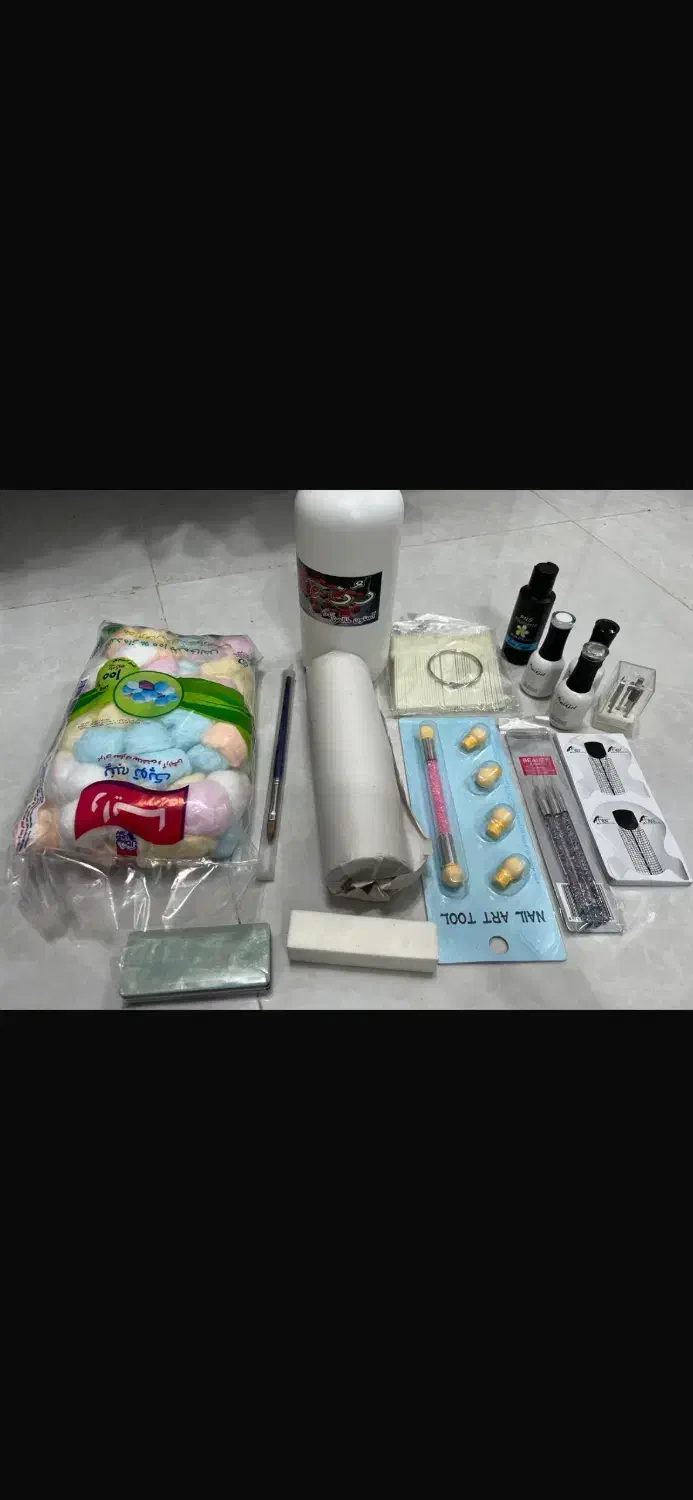 وسایل کاشت ناخن|آرایشی، بهداشتی، درمانی|اهواز, کوی باهنر|دیوار