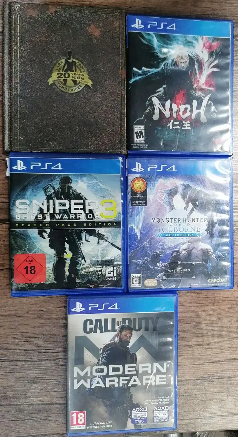 20 عدد دیسک بازی پلی استیشن 4|کنسول، بازی ویدئویی و آنلاین|شاهینشهر, فردوسی|دیوار