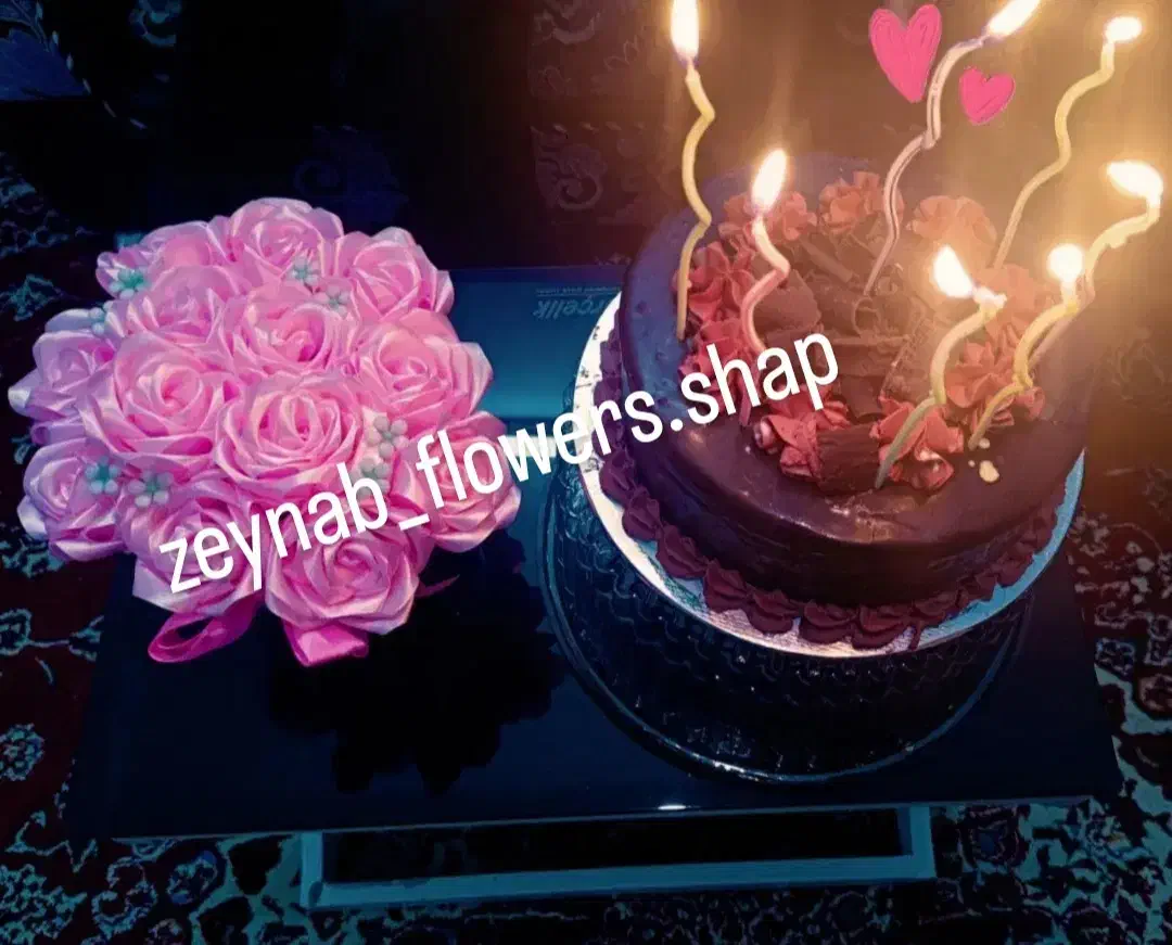 گـل روبــانـی|گل مصنوعی|گناباد, |دیوار