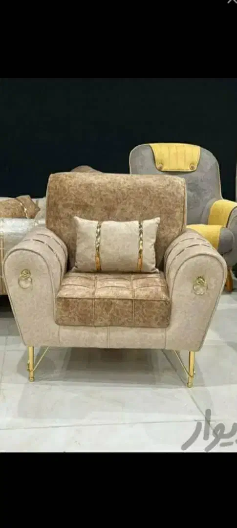 مبل اسکارلیت با رنگ بندی نو و جنس پارچه خارجی جم|مبلمان خانگی و میز عسلی|عسلویه, |دیوار